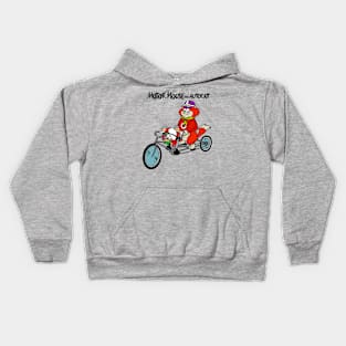 Motormouse and Autocat Classic 60’s Cartoon with Title Kids Hoodie